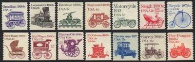 US Scott # 1897-1908 1981-84 Transportation Coils MNH