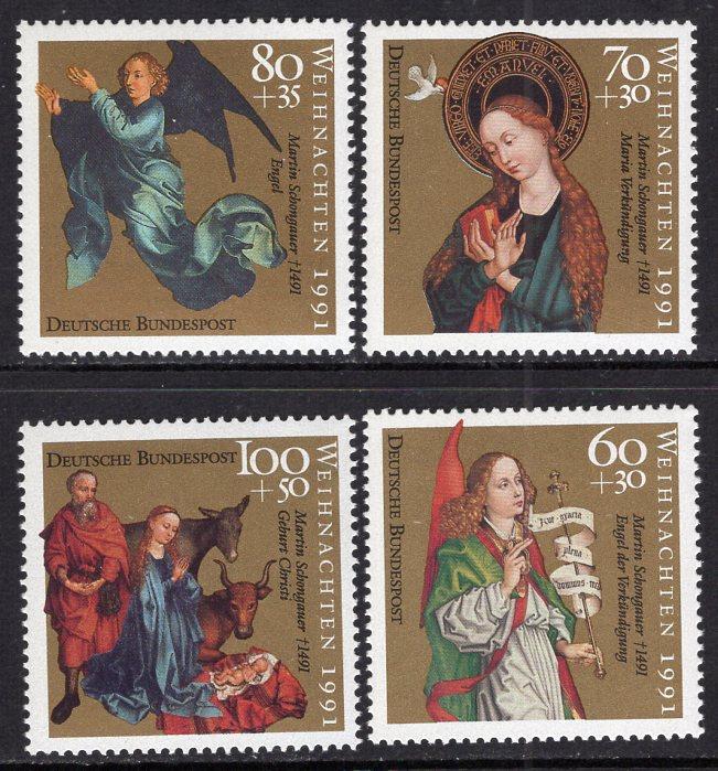 Germany B720-B723 Christmas MNH VF