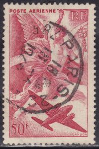 France C19 Iris & Plane 1946