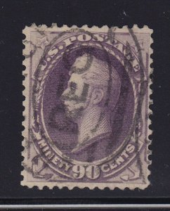 218 F-VF used neat  REG  cancel with nice color cv $ 225 ! see pic !