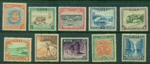 Niue 1950 Pictorials MLH