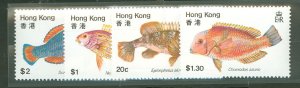 Hong Kong #369-72  Single (Complete Set)