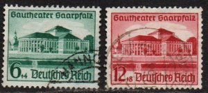 Germany Sc #B121-B122 Used