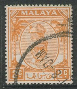 STAMP STATION PERTH Perak #106 Sultan Yussuf Izuddin Shah Used 1950