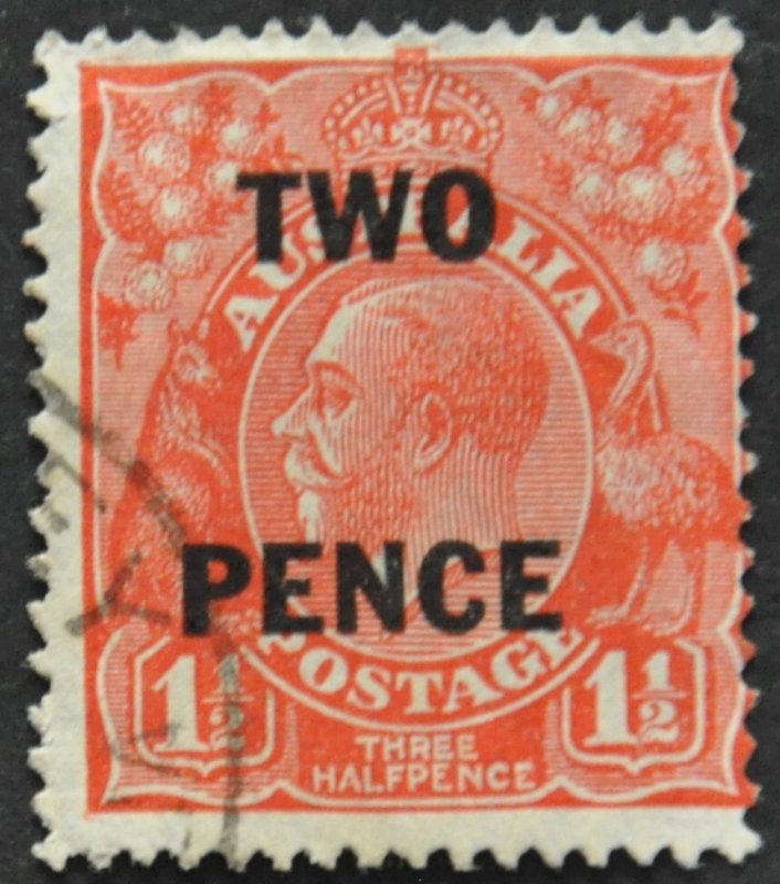 DYNAMITE Stamps: Australia Scott #106 – USED