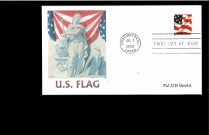 2002 FDC US Flag Washington DC