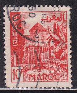 French Morocco 255 Meknes Garden 1949