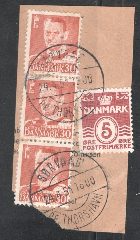 Faroe Islands SØRVAAG Postmark Wowern #19,02, VF.  CV 8.00 ...  1960209/0
