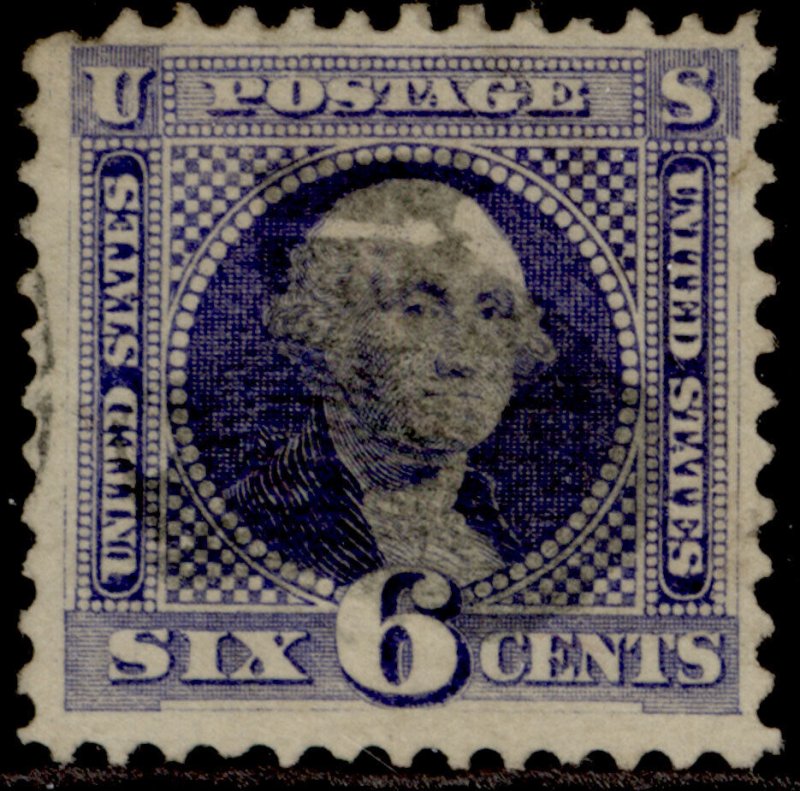 USA SCOTT 115, 3c ultramarine, USED. 