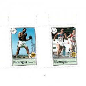 Nicaragua 1994 - OLYMPIC  - Set of 2 Stamps - Scott #2047 - MNH