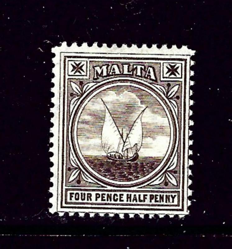 Malta 42 MH 1905 issue 