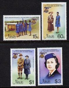 NEVIS - 1985 - Girl Guides - Perf 4v Set - Mint Never Hinged