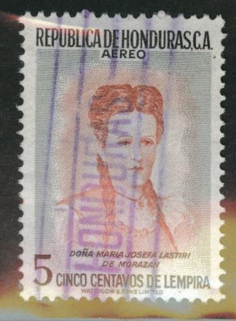 Honduras  Scott C254 Used 1956 stamp