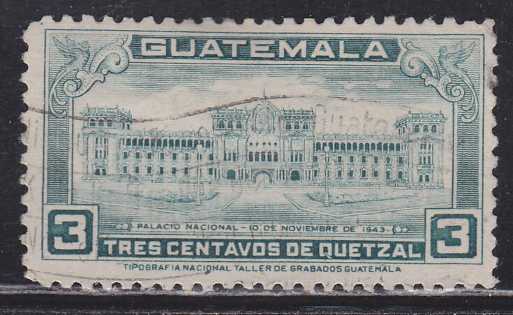 Guatemala 309 National Palace 1944