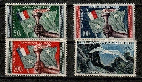 Togo Scott C22-5 Mint NH (Catalog Value $22.00)