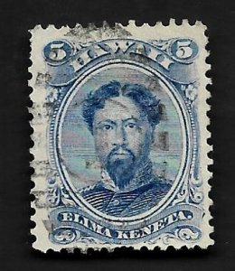 Hawaii 1866 - U - Scott #32 *