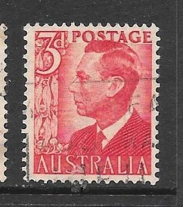 Australia 235: 3d George VI, used, F-VF