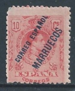 Spanish Morocco #16 NH 10c Spain Alfonso XIII Issue Ovptd.