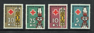 Netherlands New Guinea Scott #B15-B18 MNH