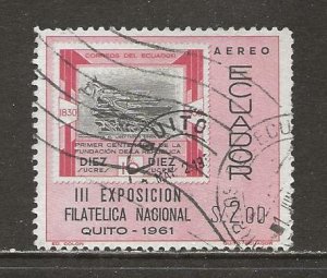 Ecuador Scott catalog # C385 Used See Desc