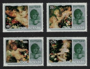 Cook Is. Rubens paintings Christmas 4v 1982 MNH SC#687-690 SG#856-859