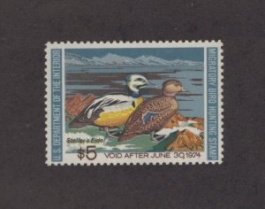 RW40 - Federal Duck Stamp. Single. MNH. OG.    #02 RW40