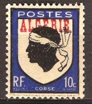 Algeria; 1947: Sc. # 208: O/Used Single Stamp