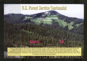 Nevis 2005 Klamath National Forest Nature Sc 1470 M/s MNH # 2257