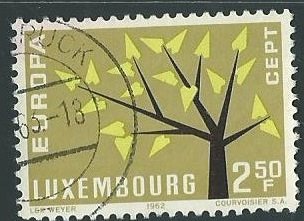 33 Used Stamps of Luxembourg