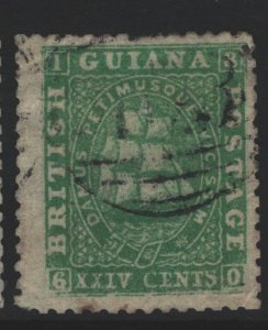 British Guiana Sc#33 Used