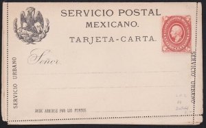 MEXICO Early lettercard - unused...........................................a4591