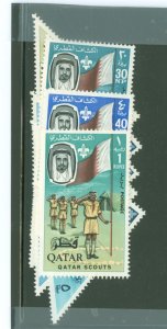 Qatar #53-60 Unused Single (Complete Set)