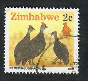 Zimbabwe #615 used single