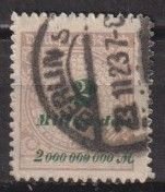 Germany Sc.# 295 Mi 326 used L21