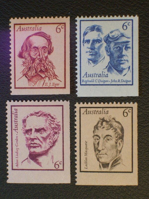 Australia Scott #454-457 unused