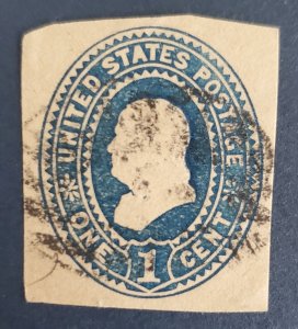 US U302, 1894 Cut corner, Cat. value - 4.00