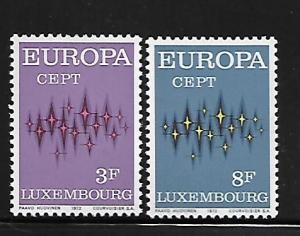 LUXEMBOURG, 512-513, MNH, EUROPA