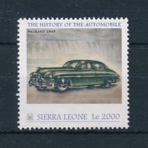 [107456] Sierra Leone 2010 Classic cars Packard 1949  MNH