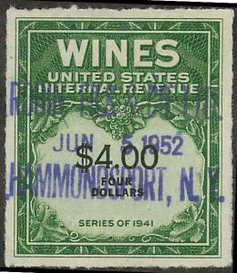 RE157 Used VF Wine