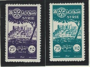 Syria mnh  sc# C187-C188