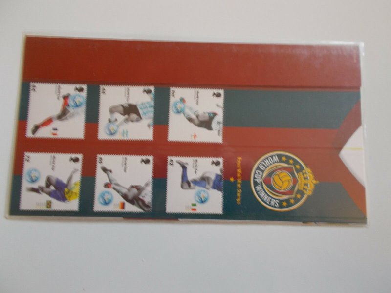 2006 World Cup Football Winners Presentation Pack no. 384 Cat £12 U/M + FREE p&p