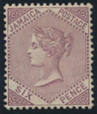 Jamaica SG 52a MVLH see details  SC # 51a Purple see scans