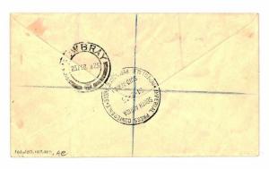 BECHUANALAND Cover 1935 *IMPERIAL PRESS CONFERENCE* Registered Air Mail W109b