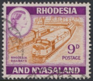 Rhodesia and Nyasaland  SG 24a  SC# 164A  Used see details & scans
