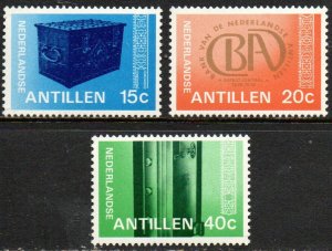 Netherlands Antilles Sc #407-409 MNH