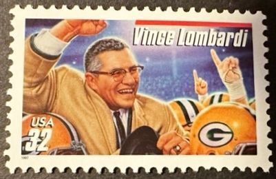 US # 3147 Vince Lombardi 32c 1997 Mint NH