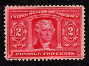 OAS-CNY  8350  LOUISIANA PURCHASE EXPO 1904 SCOTT 324 MINT HINGED $23