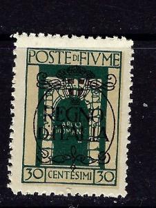 Fiume 189 MNH 1924 overprint