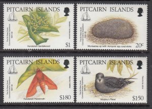 Pitcairn Islands 371-374 Moths MNH VF