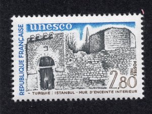 France UNESCO 1983-85 2.80fr Wall, Scott 2O34 MNH, value = $1.00